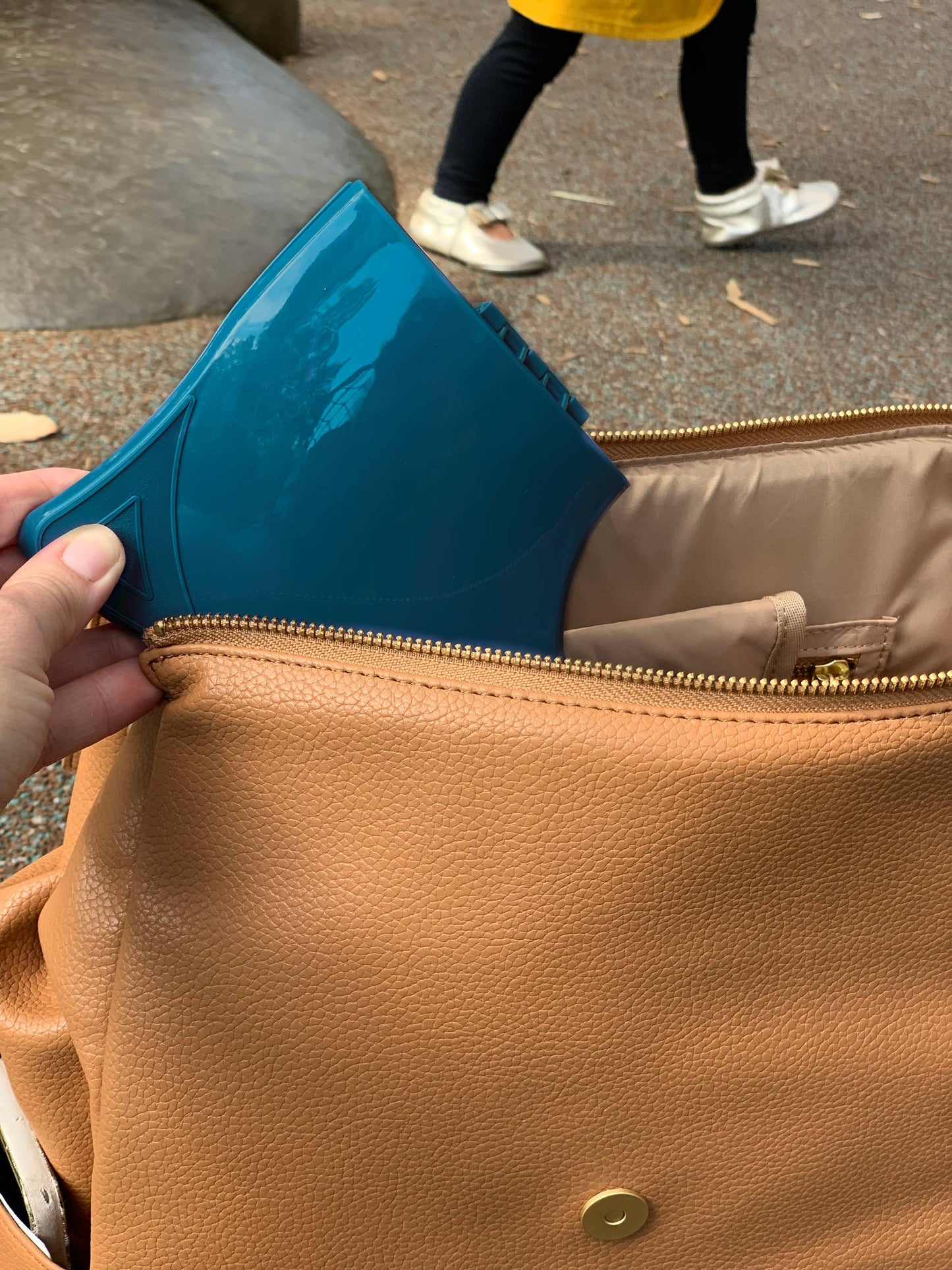 Folding Toddler Travel Potty Seat with Bag - Dark Teal