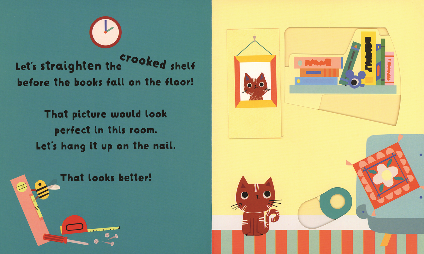 It's Time To... Fix It! Interactive Board Book for Kids