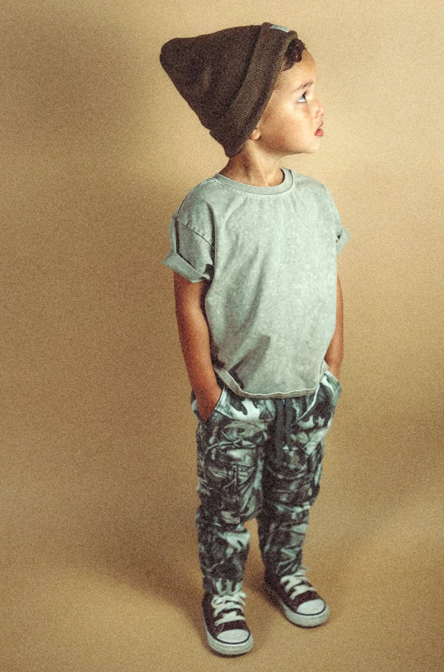 Infant & Toddler Boy's Camo Cargo Joggers