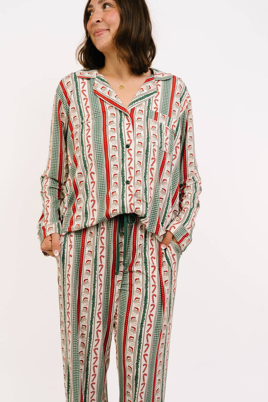 Christmas Cheer Adult's Bamboo Pajama Set