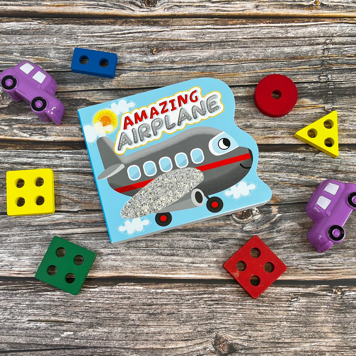 Amazing Airplane - Children's Touch and Feel Sensory Board Book