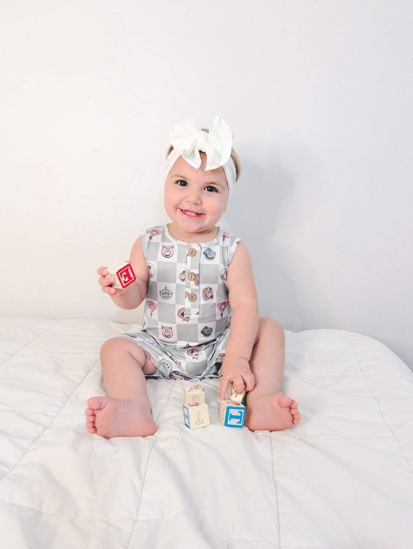 Checkered Toys Romper