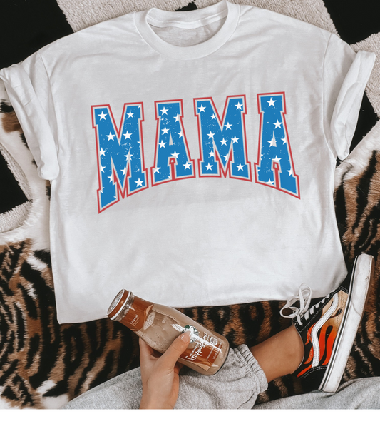 Mama Stars 4th of July T-shirt