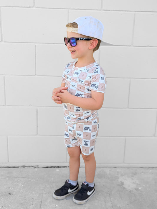Born to Ride Two Piece Set