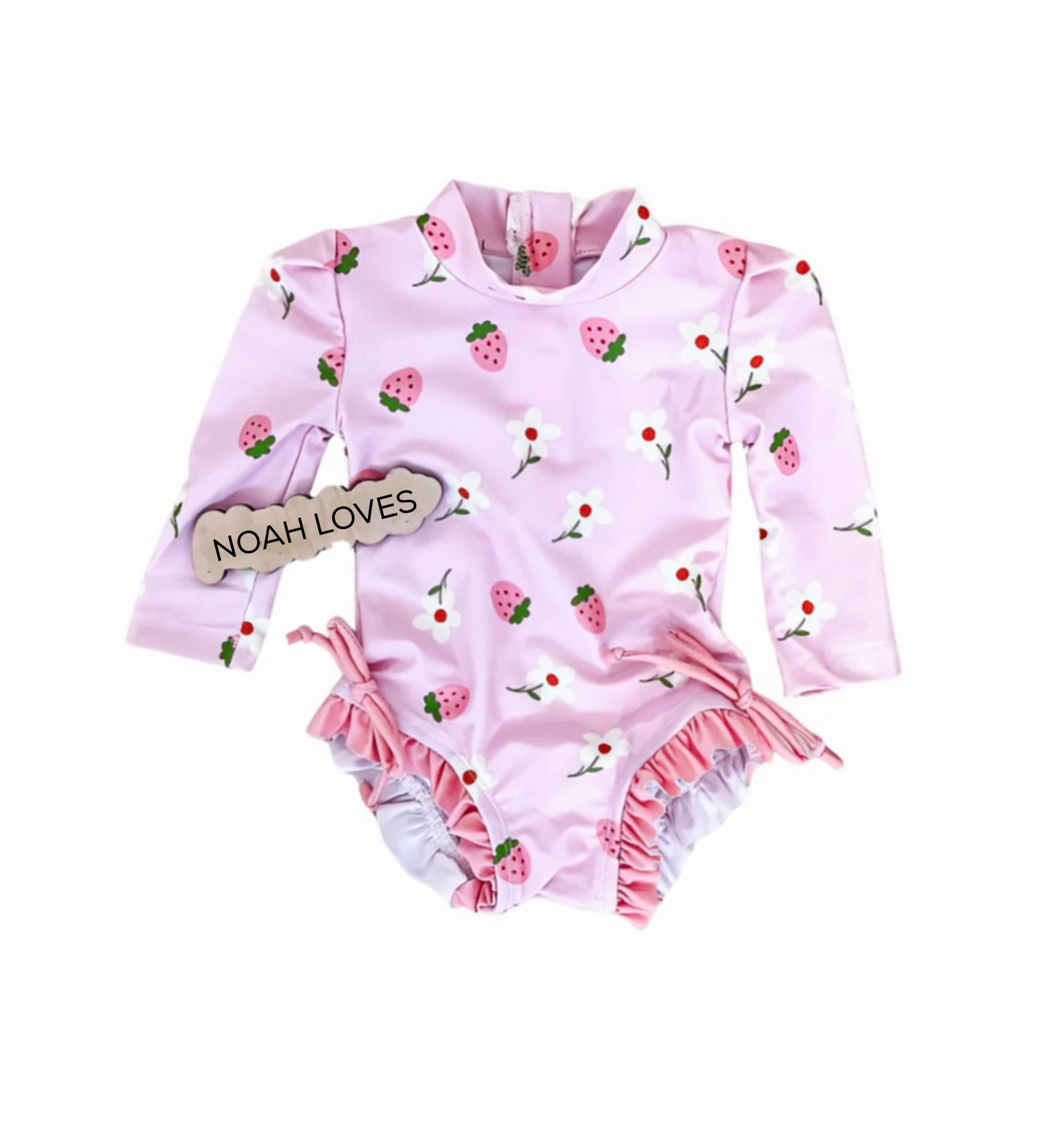 Strawberry Blossom Girl's Swimsuit