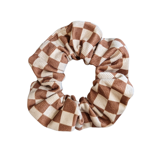 Checkered Scrunchies