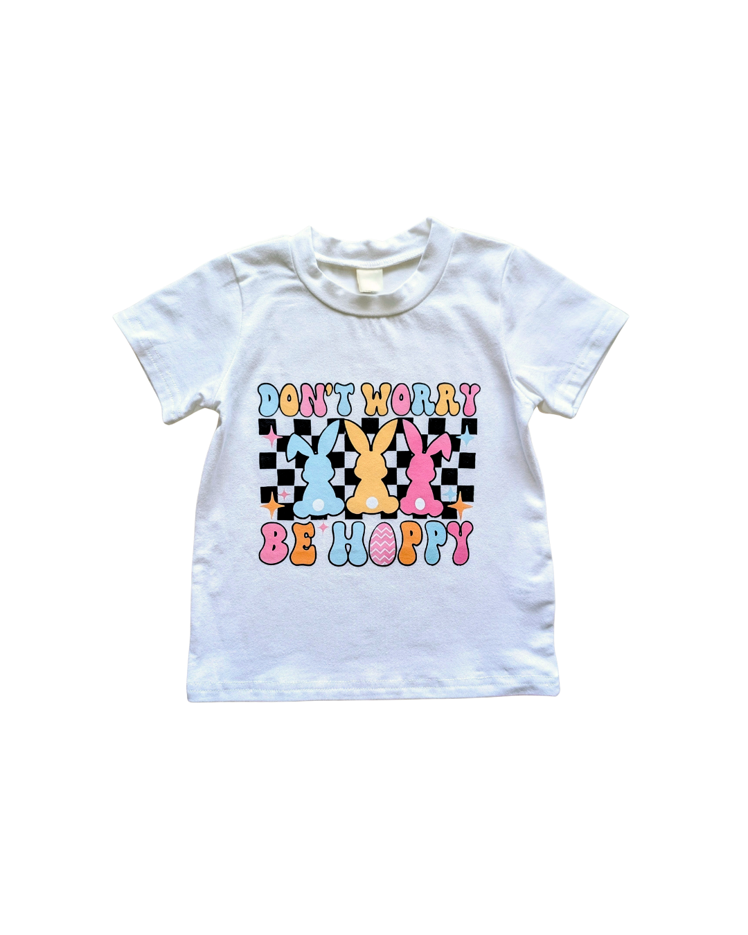 Don't Worry Be Hoppy Graphic T-shirt - Easter
