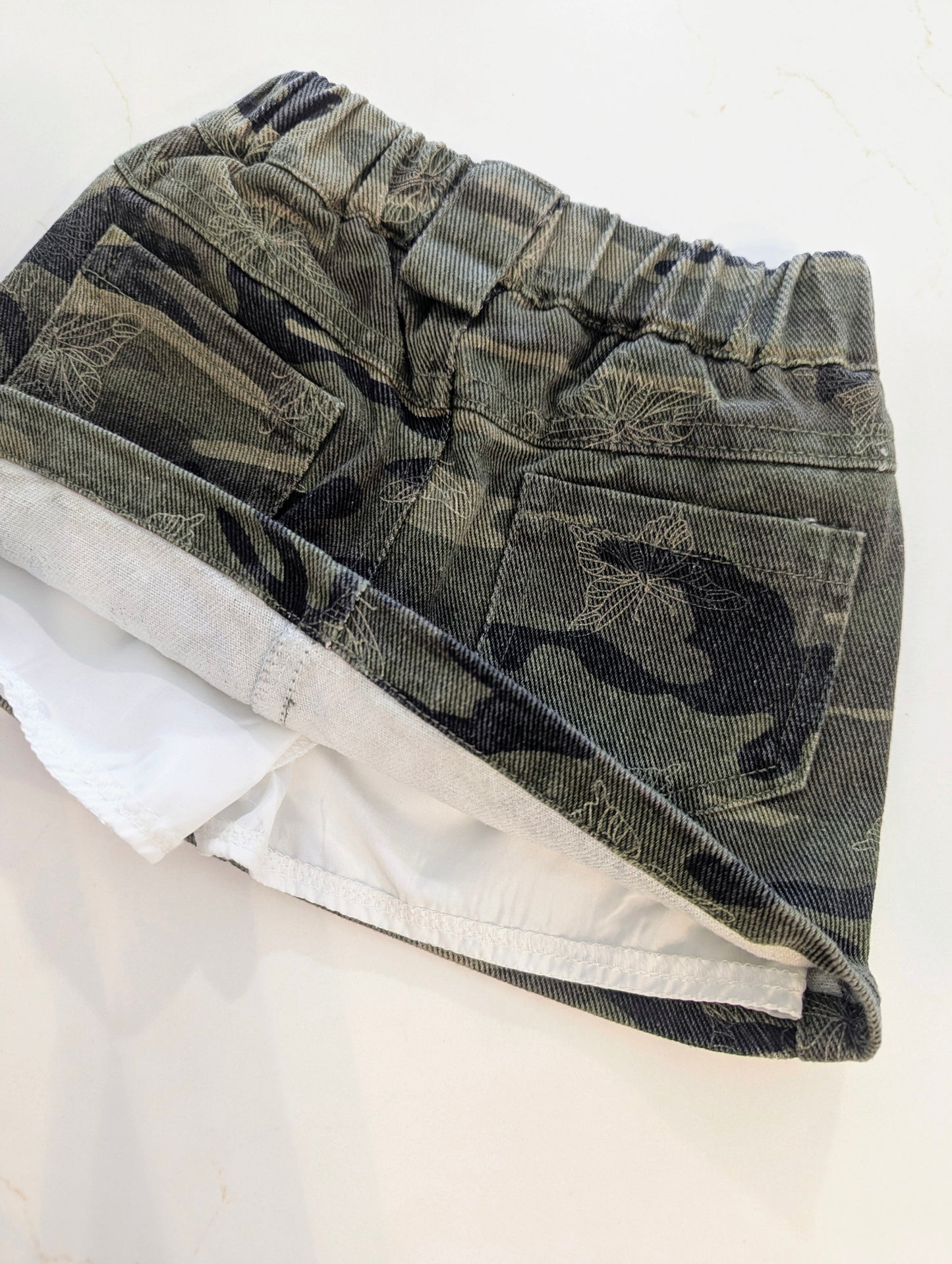 Camo Cutie Skort - Girls