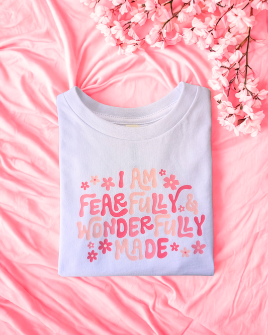 Fearfully & Wonderfully Made Girl's T-shirt