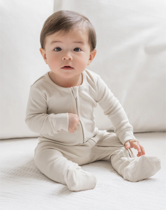 Cloud Organic Cotton Footie