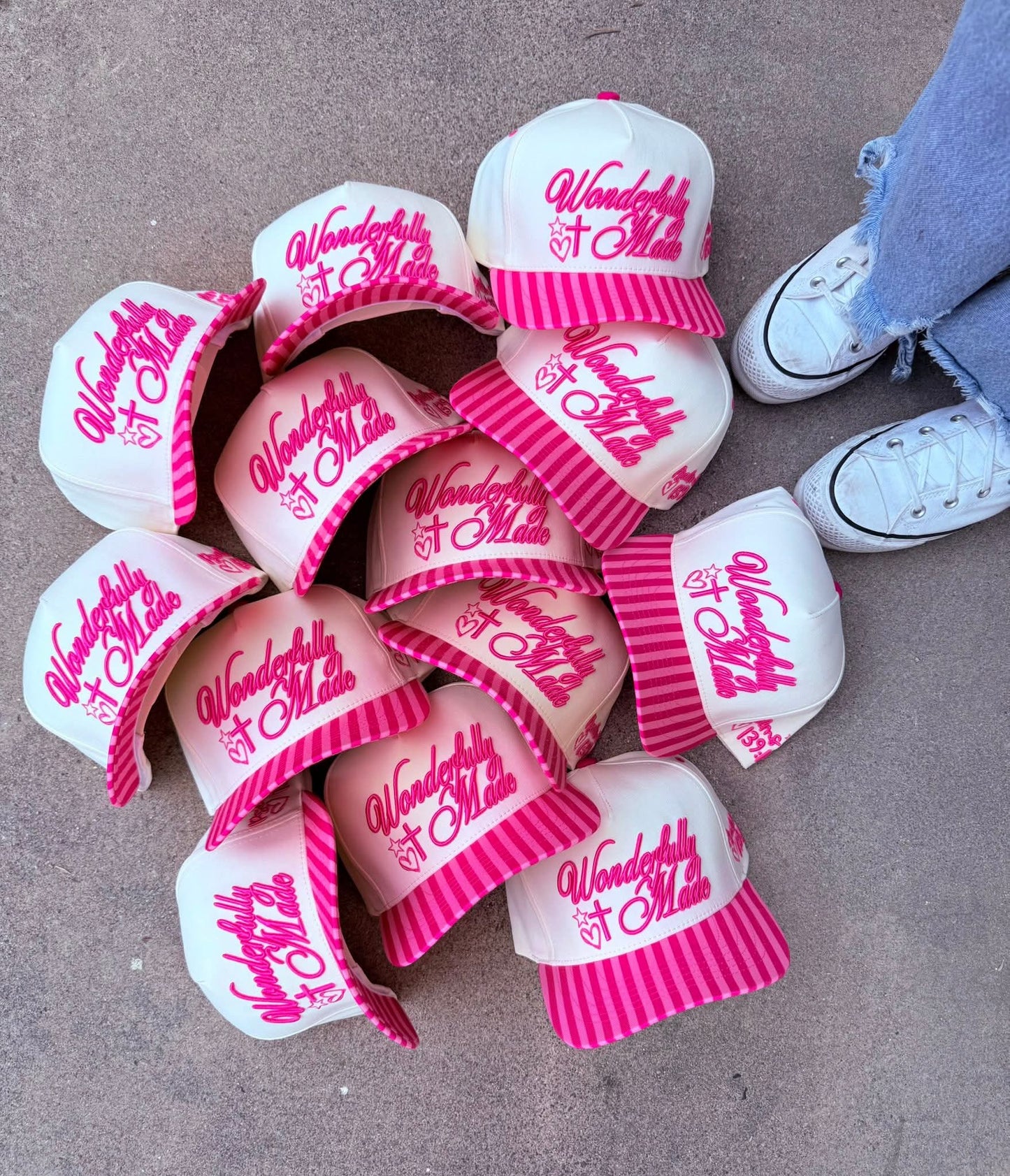 Wonderfully Made Embroidered Hats - Women