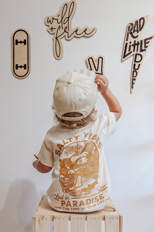 Salty Vibes Graphic T-shirt - Kids
