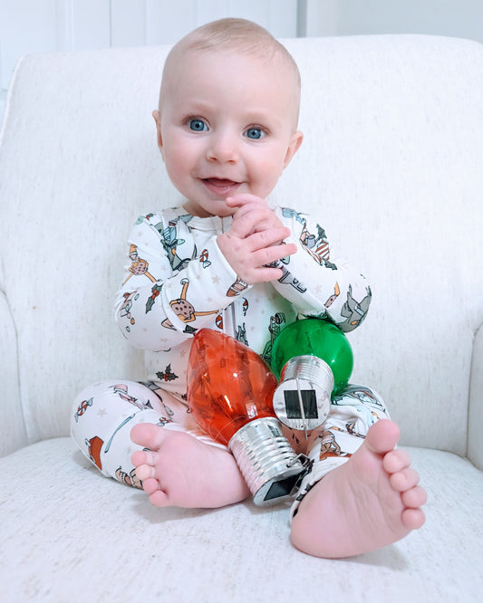 Ivory Elfie Bamboo Romper