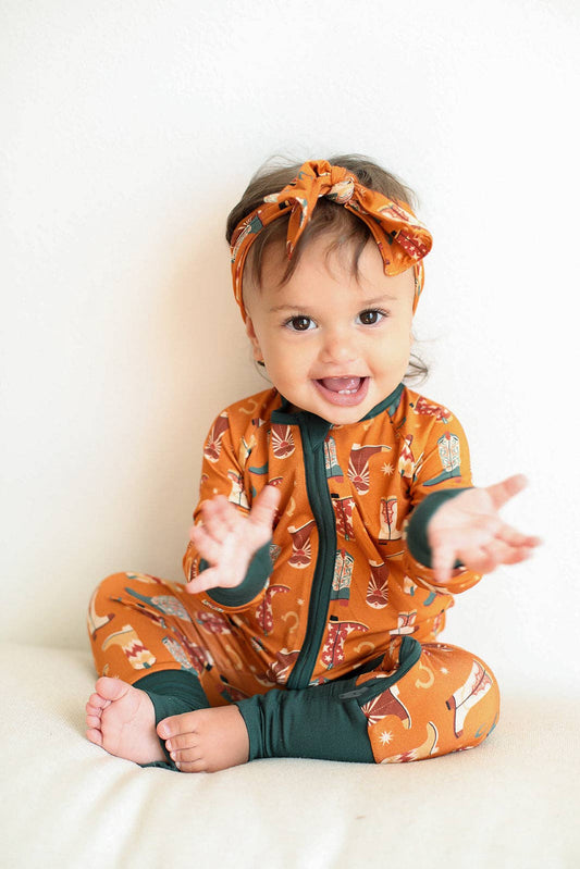 Boot Scootin' Cozy Bamboo Romper