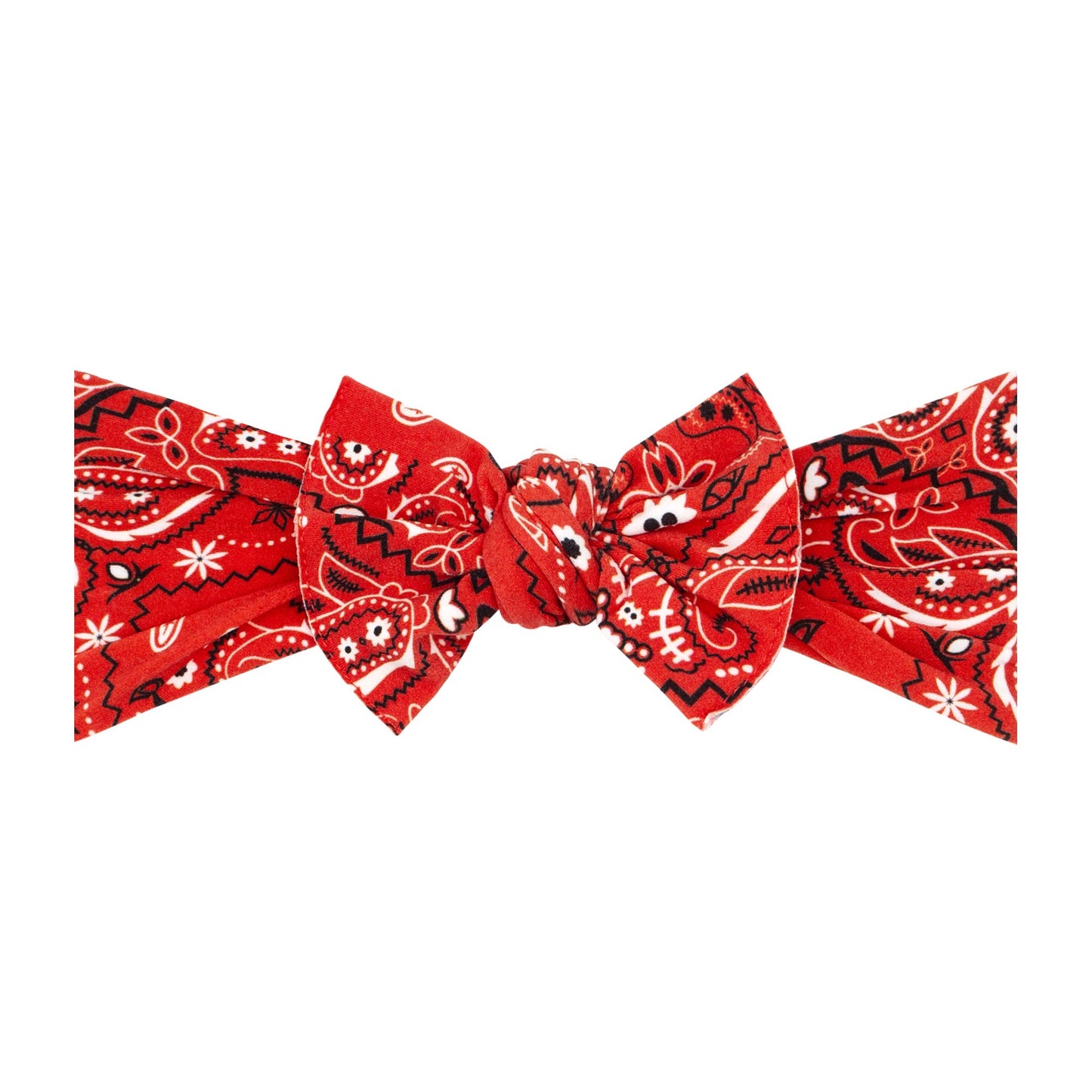 PRINTED KNOT | Red Bandana