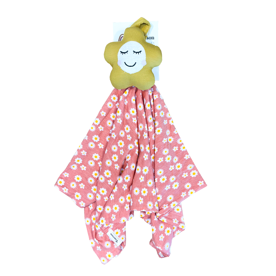 Rose Daisy Bamboo Baby Lovey
