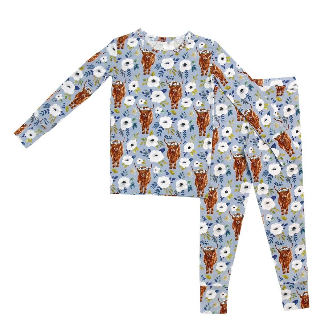 Field of Dreams Bamboo Two Piece Toddler Pajamas