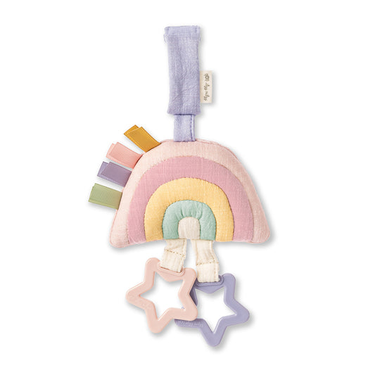 Ritzy Jingle Rainbow Attachable Travel Toy