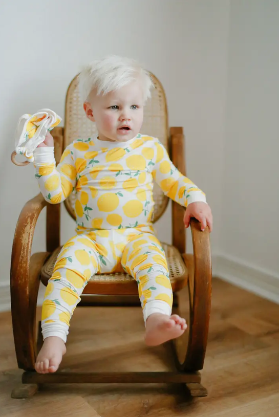 Lucky Lemons Bamboo Two Piece Set