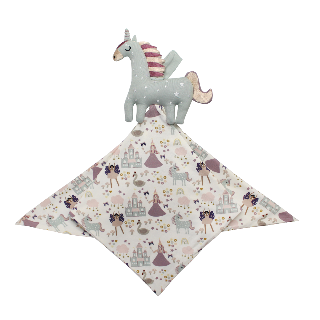 Once Upon a Time Unicorn Baby Bamboo Lovey