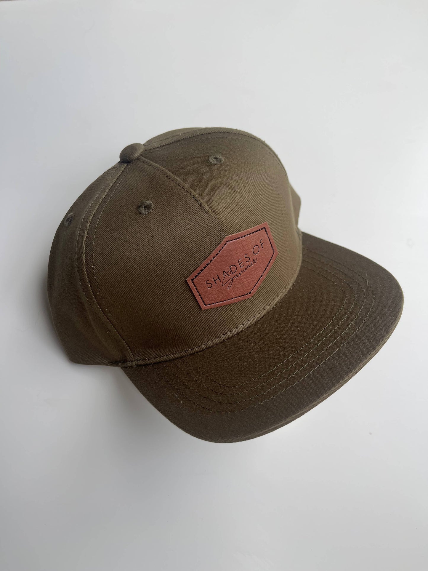 Olive Snapback Hat