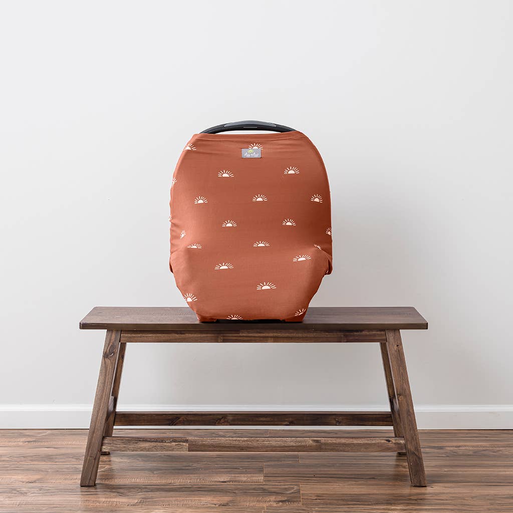 Terracotta Sunrise Mom Boss 4-in-1 Multi-Use Nursing Cover