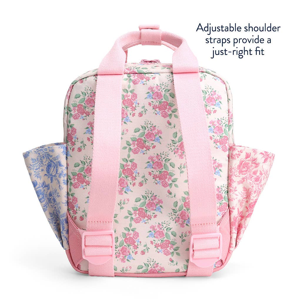 Itzy Bitzy Toddler Backpack: Strawberries & Cream