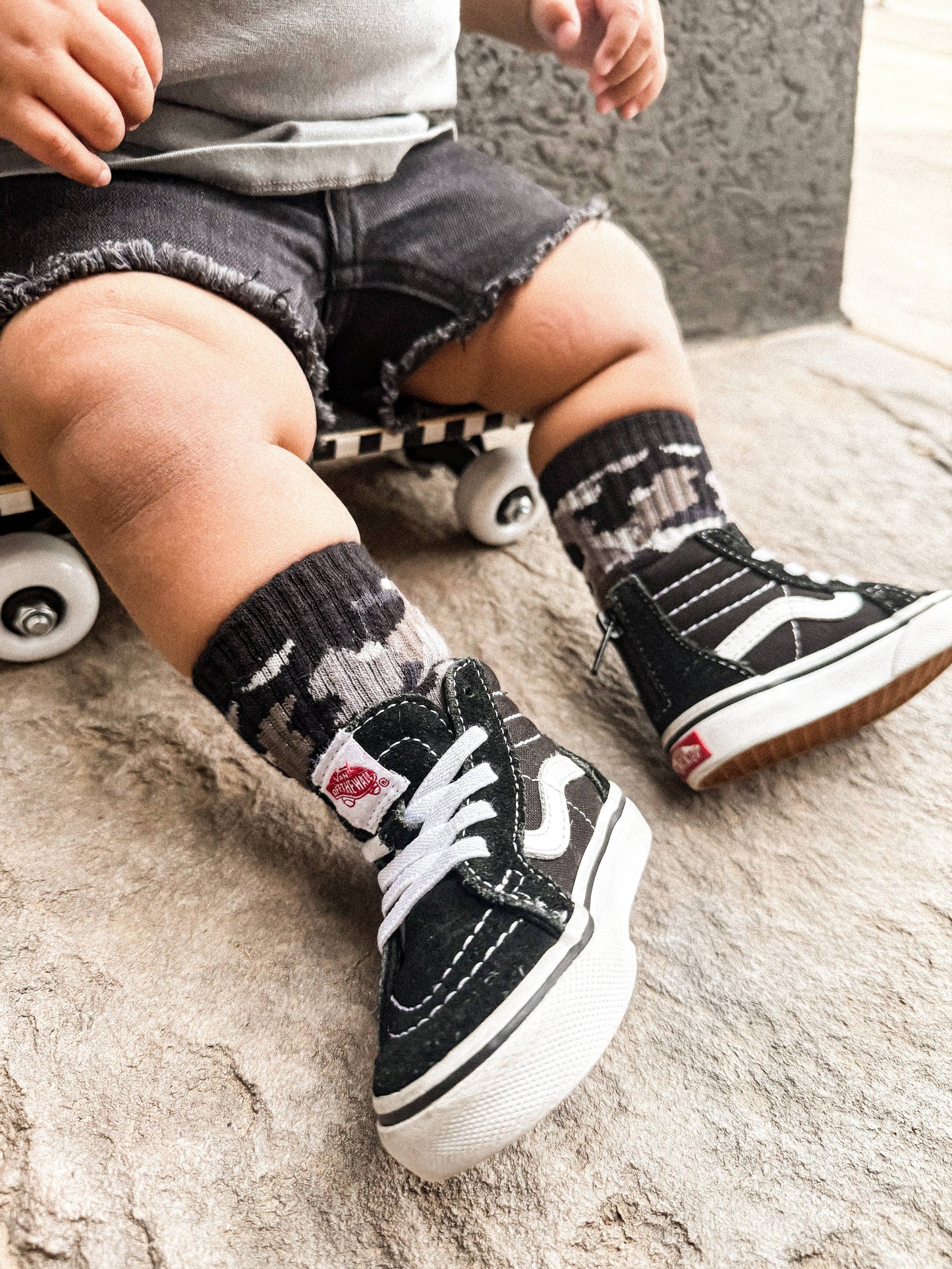 Blackout Camo Infant & Kids Socks