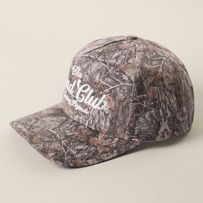 THE DAD CLUB RAISING LEGENDS Embroidered Camo Trucker Hat