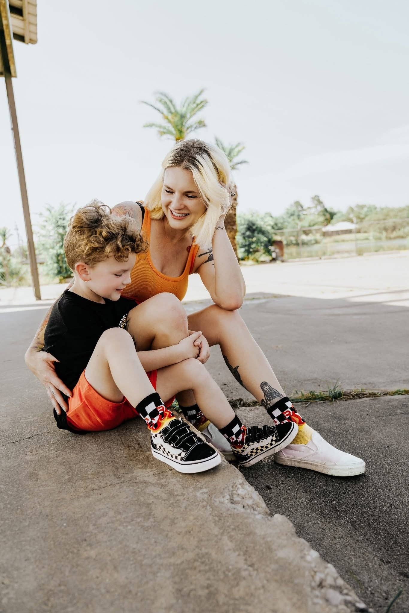 Blaze Checks Infant & Kids Socks