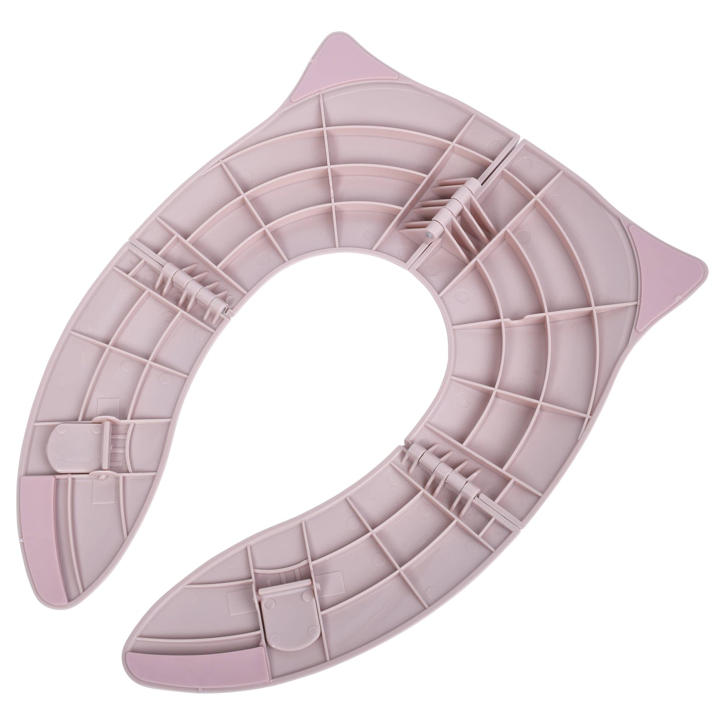 Folding Toddler Travel Potty Seat with Bag - Blush Pink