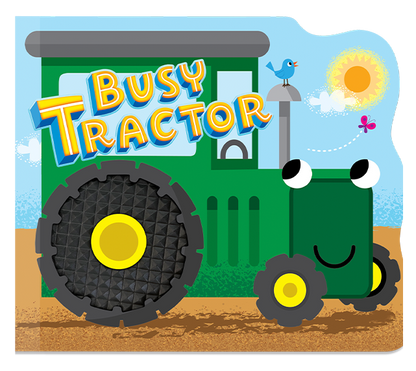 Busy Tractor Children's Board Book