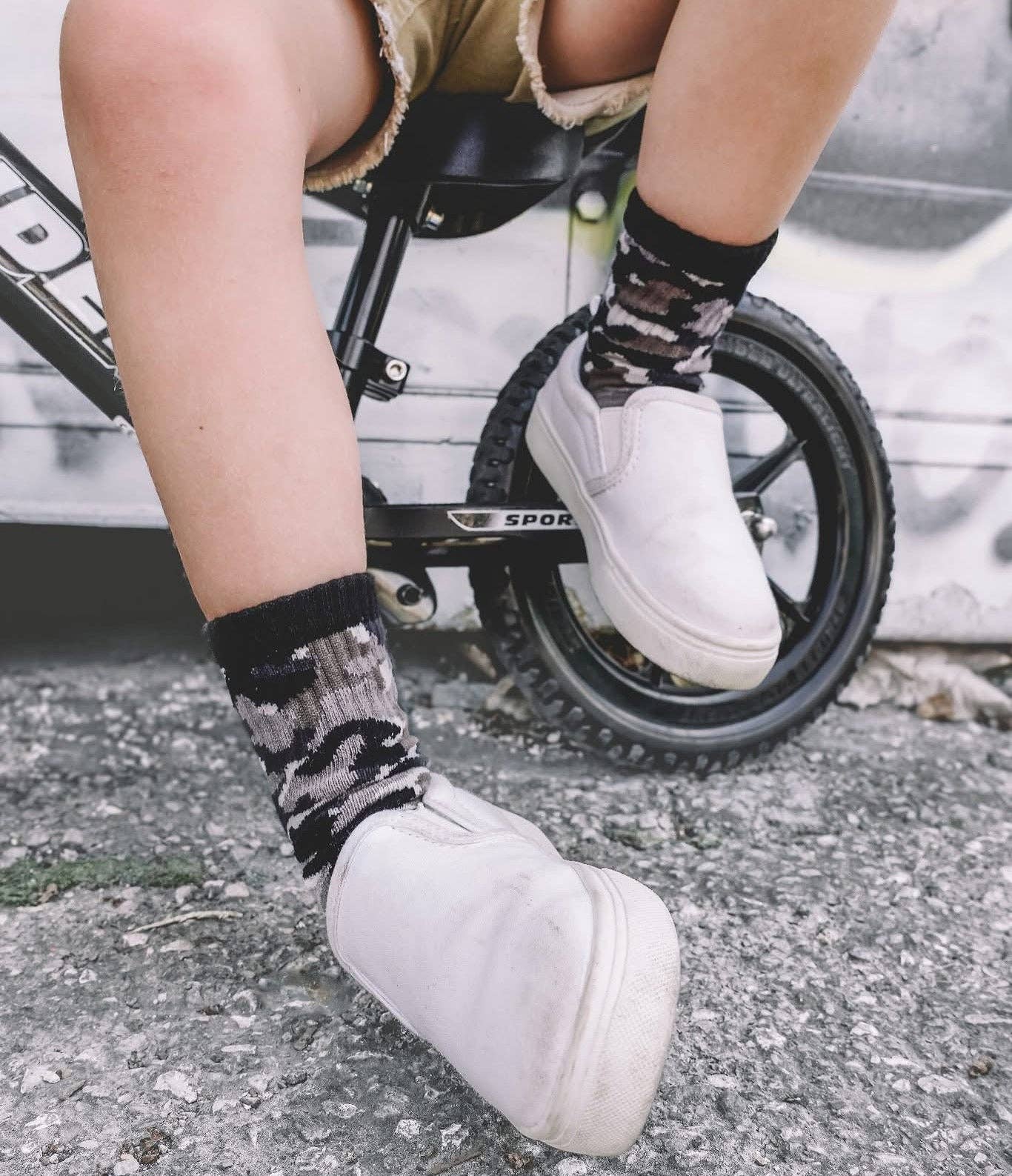 Blackout Camo Infant & Kids Socks