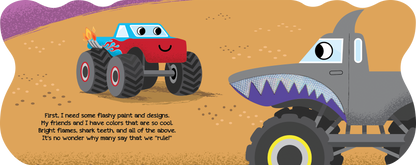 Mega Monster Truck Children's Board Book
