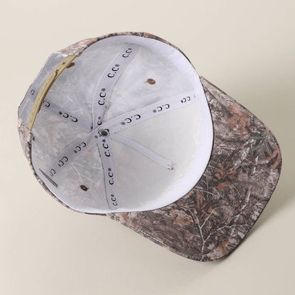 THE DAD CLUB RAISING LEGENDS Embroidered Camo Trucker Hat