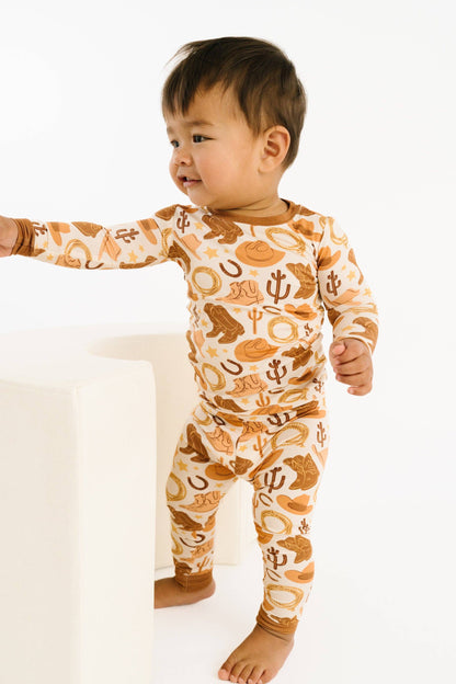 Country Cowboy Bamboo Two Piece Set
