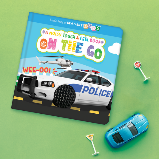 On the Go Vehicles - Children's Touch & Feel Sound Book