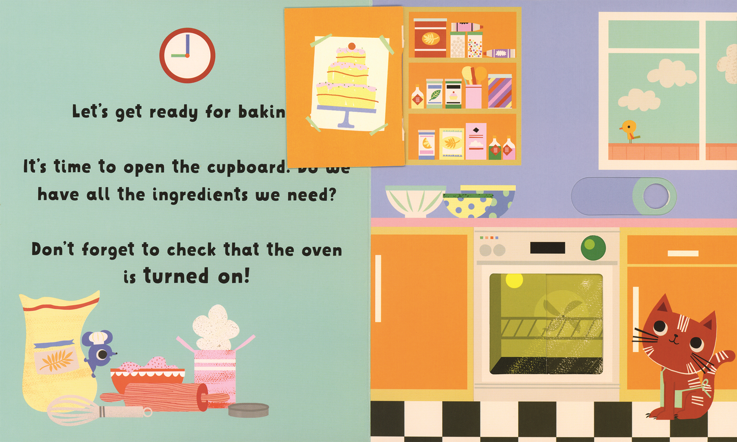 It's Time To... Bake It! Kids Interactive Book