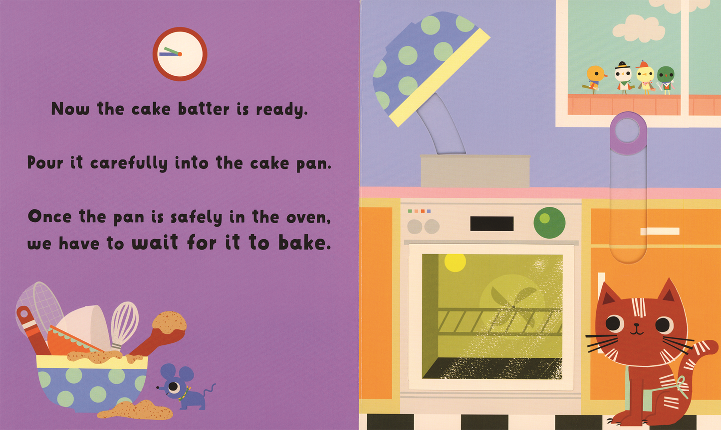 It's Time To... Bake It! Kids Interactive Book
