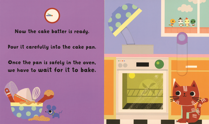 It's Time To... Bake It! Kids Interactive Book