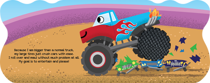 Mega Monster Truck Children's Board Book