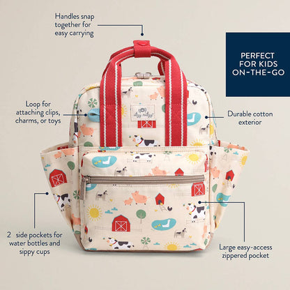 Itzy Bitzy Toddler Backpack: Strawberries & Cream