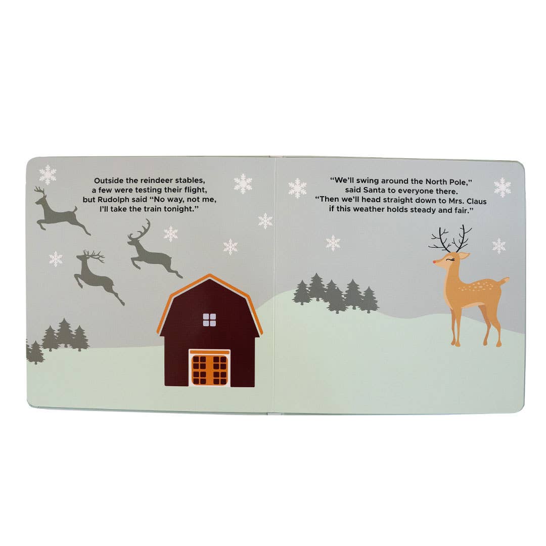 Lucy's Room Christmas Train Board Book