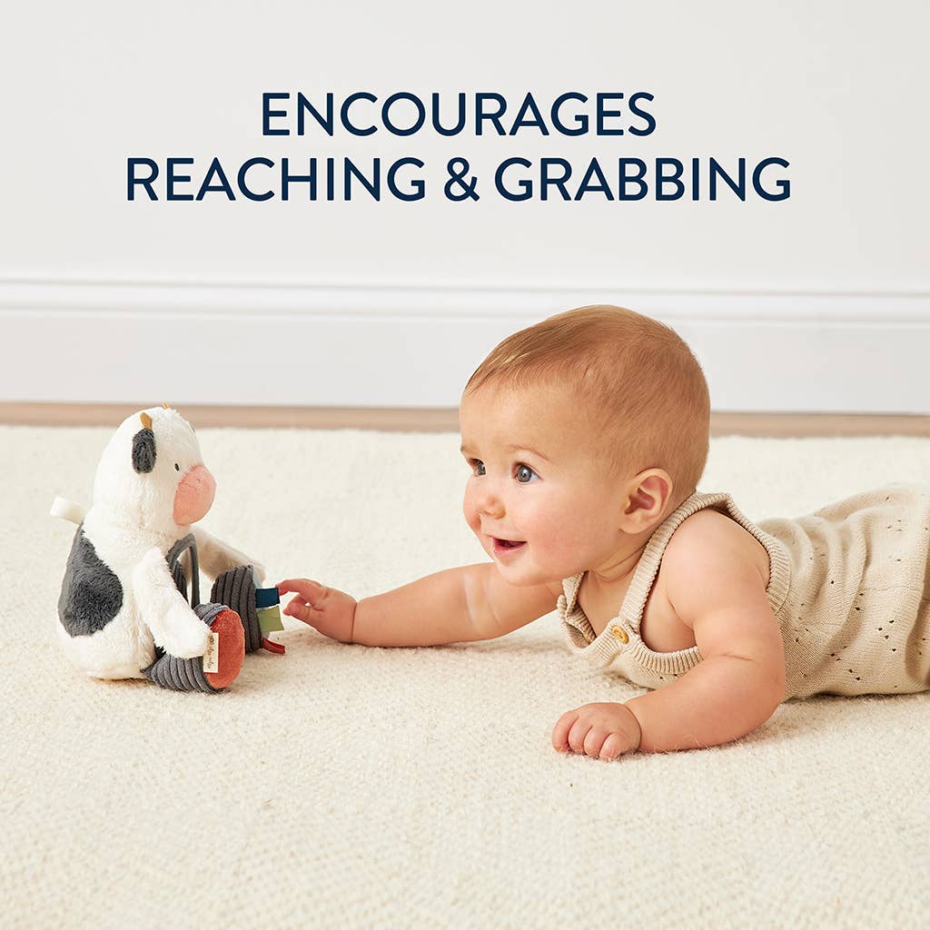 Cow Itzy Bitzy Mirror Baby Toy