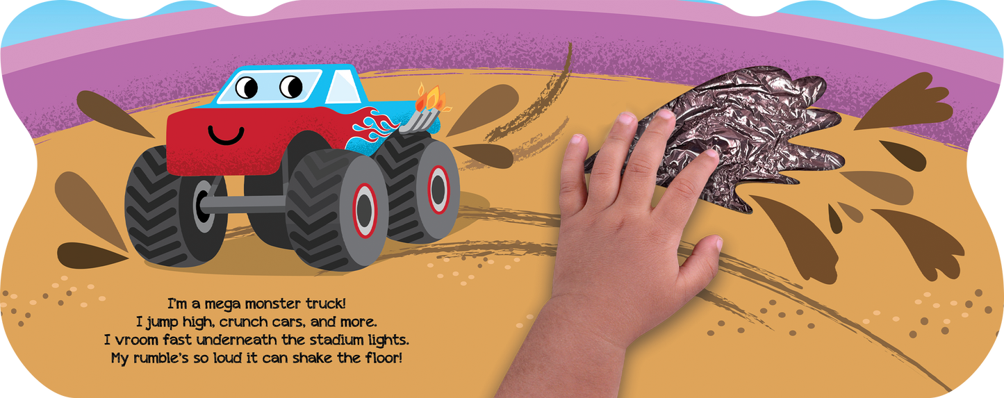 Mega Monster Truck Children's Board Book
