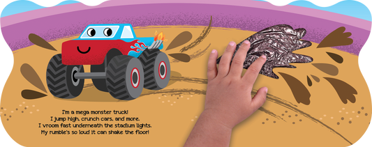 Mega Monster Truck Children's Board Book
