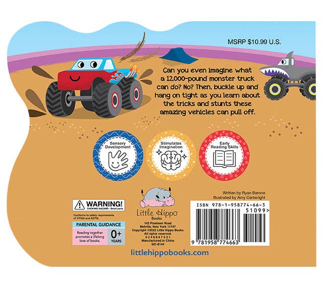 Mega Monster Truck Children's Board Book
