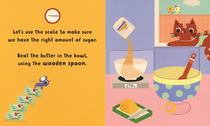 It's Time To... Bake It! Kids Interactive Book