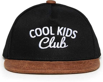 Cool Kids Club Flat Brim Snapback Hat - Kids