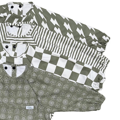 The Grayson Long Sleeve Bib - Blossom: Petal Pink